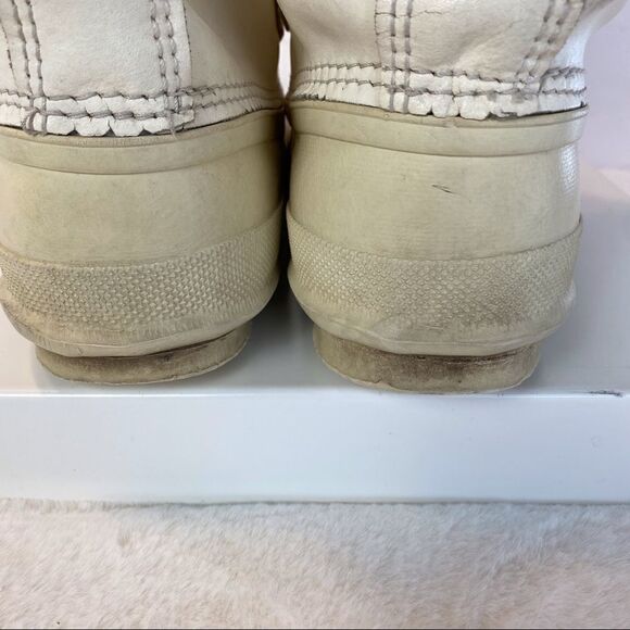 Sorel Manitou Made in Canada Vintage Caribou Winter White Boots Size 9 - Picture 14 of 15